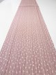 Photo6: 1K04z100  Japanese Kimono Silk  FABRIC Yabane Rosy brown 72.4x14.6 (6)