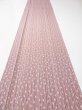 Photo6: 1K06z100  Japanese Kimono Silk  FABRIC Yabane Rosy brown 72.4x14.6 (6)