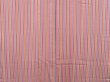 Photo3: 3128T12z560  Japanese Kimono Silk HAORI Stripe Ash rose (3)