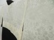 Photo8: 3128T17z610 Vintage Japanese Kimono Silk HAORI Drawnwork Black (8)