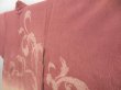 Photo2: 3201T11z600 Vintage Japanese Kimono Silk HAORI Wave Coral pink (2)