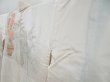 Photo7: 3210T11z550  Japanese Kimono Silk SHIBORI HAORI Bamboo Off-white (7)