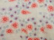 Photo3: 3217T09z480  Japanese Kimono Silk SHIBORI HAORI Flowers Off-white (3)