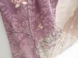 Photo3: 3222T01z990  Japanese Kimono Silk ARTIST WORK TSUKESAGE Butterfly (3)