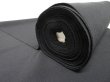 Photo2: F05z1100  Japanese Kimono Silk TOMESODE BOLT FABRIC  Black 551.2x14.8 (2)