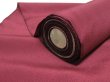 Photo2: 2F03z500  Japanese Kimono Silk BOLT FABRIC  Wine red 330.7x14.6 (2)