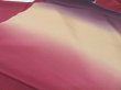 Photo4: 2F03z500  Japanese Kimono Silk BOLT FABRIC  Wine red 330.7x14.6 (4)