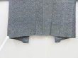 Photo2: 3223T07z500 Vintage Japanese Kimono Silk HAORI Flower Blue-Gray (2)