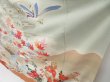 Photo4: 3305T02z1230  Japanese Kimono Silk FURISODE Scenery Off-white (4)