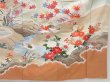 Photo6: 3305T02z1230  Japanese Kimono Silk FURISODE Scenery Off-white (6)