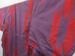 Photo2: 3305T07z700 Vintage Japanese Kimono Silk KOMON Yagasuri Lapis lazuli (2)