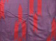 Photo5: 3305T07z700 Vintage Japanese Kimono Silk KOMON Yagasuri Lapis lazuli (5)