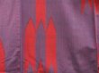 Photo6: 3305T07z700 Vintage Japanese Kimono Silk KOMON Yagasuri Lapis lazuli (6)