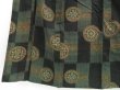 Photo4: 3311T07z700 Antique Japanese Kimono Muslin KOMON  Black (4)