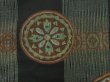 Photo6: 3311T07z700 Antique Japanese Kimono Muslin KOMON  Black (6)