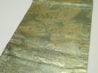 Photo3: 1E06z130  Japanese Kimono Gilt thread Obi FABRIC material Princess 64.6x11.8 (3)