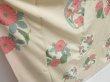 Photo3: 3312T02z1020 Vintage Japanese Kimono Silk FURISODE Flowers Off-white (3)