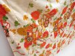 Photo3: 3312T14z1040  Japanese Kimono Silk FURISODE Royal cart Off-white (3)