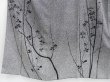 Photo5: 3318T02z1020  Japanese Kimono Silk ARTIST WORK TSUKESAGE Branch (5)