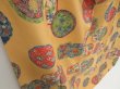 Photo3: 3322T10z1120 Vintage Japanese Kimono Silk KOMON Flowers Light orange (3)