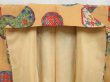 Photo7: 3322T10z1120 Vintage Japanese Kimono Silk KOMON Flowers Light orange (7)