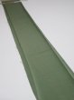 Photo3: 4J07z50  Japanese Kimono Silk  FABRIC Plain Grass green 59.1x7.1 (3)