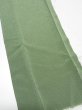 Photo2: 4J09z30  Japanese Kimono Silk  FABRIC Plain Grass green 39.4x6.7 (2)