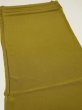 Photo4: 4K01z60  Japanese Kimono Silk  FABRIC Plain Dark olive 40.2x14.2 (4)