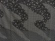 Photo8: 3403T13z950  Japanese Kimono Silk TSUKESAGE-KOMON  Black (8)