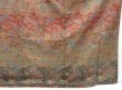 Photo7: 3405T01z1020  Japanese Kimono Silk TSUKESAGE Flowers Brown-Gray (7)