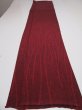 Photo5: 4C06z90  Japanese Kimono Silk  FABRIC Branch Wine red 65.4x14.6 (5)