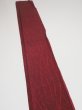 Photo3: 4C07z40  Japanese Kimono Silk  FABRIC Branch Wine red 55.9x7.1 (3)