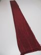 Photo4: 4C07z40  Japanese Kimono Silk  FABRIC Branch Wine red 55.9x7.1 (4)