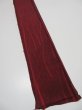 Photo2: 4C08z40  Japanese Kimono Silk  FABRIC Branch Wine red 55.1x7.1 (2)