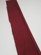 Photo3: 4C08z40  Japanese Kimono Silk  FABRIC Branch Wine red 55.1x7.1 (3)