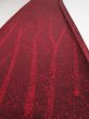 Photo5: 4C08z40  Japanese Kimono Silk  FABRIC Branch Wine red 55.1x7.1 (5)