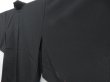 Photo2: 3410T10z290  Japanese Kimono Silk See through HAORI Flower Black (2)