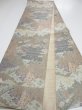 Photo3: 3509Y06z740  Japanese Kimono Silk FUKURO OBI Nikko Toshogu Shrine  170.1x12.2 (3)