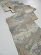 Photo8: 3509Y06z740  Japanese Kimono Silk FUKURO OBI Nikko Toshogu Shrine  170.1x12.2 (8)