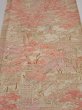 Photo1: 4B02z80  Japanese Kimono Silk  FABRIC Japanese imperial court   44.9x14.2 (1)