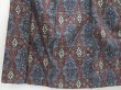 Photo4: 3506T02z690 Vintage Japanese Kimono Silk MEISEN KOMON  Blue-Gray (4)