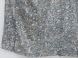 Photo4: 3517T09z610 Vintage Japanese Kimono Silk KOMON Stream Light gray (4)