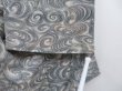 Photo7: 3517T09z610 Vintage Japanese Kimono Silk KOMON Stream Light gray (7)