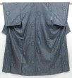 Photo1: 3517T10z680 Vintage Japanese Kimono Silk OSHIMA TSUMUGI Flower (1)