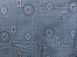 Photo5: 3517T10z680 Vintage Japanese Kimono Silk OSHIMA TSUMUGI Flower (5)