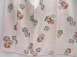 Photo4: 3522T07z770 Vintage Japanese Kimono Silk KOMON Flowers Off-white (4)