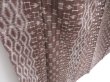 Photo3: 3522T08z680 Vintage Japanese Kimono Silk HITOE TSUMUGI Dark brown (3)