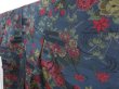 Photo2: 3527T07z800 Vintage Japanese Kimono Silk ECHIGO TSUMUGI Flowers (2)