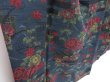 Photo3: 3527T07z800 Vintage Japanese Kimono Silk ECHIGO TSUMUGI Flowers (3)