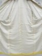 Photo5: 3607T05z970  Japanese Kimono Silk KOMON Flowers Off-white (5)